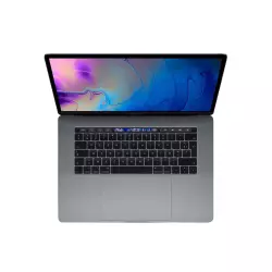 MacBook Pro Touch Bar 15" Core i7 2,6Ghz 2019 - Intel Core i7 2,6Ghz - 6 - 16Go DDR4 - 256Go SSD - Intel UHD Graphics 630 and AMD Radeon Pro 555X - Gris Sidéral - macOS - AZERTY