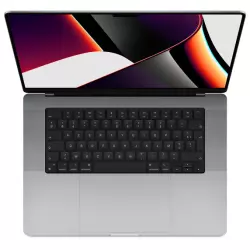 MacBook Pro Retina 16" M1 Pro 3,2Ghz 2021 - Apple M1 Pro 3,2Ghz - 10 - 16Go LPDDR5 - 512Go SSD - Apple GPU 16 - Gris Sidéral - macOS - AZERTY