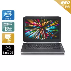 Latitude E5420 14,1" Core i5 2,5Ghz 2011 (Sans OS) - Intel Core i5 2,5Ghz - 4 - 8Go DDR3 - 1To SSD - Intel HD Graphics 3000 - 
Gris / Noir - Sans OS - AZERTY