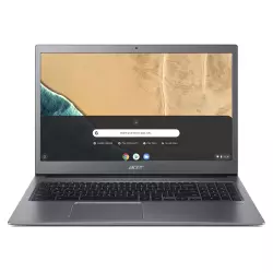 Chromebook CB715 15,6" Core i3 2,2Ghz 2020 (Chrome OS) - Intel Core i3 2,2Ghz - 2 - 4Go DDR4 - 128Go eMMC - Intel UHD Graphics 620 - Gris - Chrome OS - AZERTY